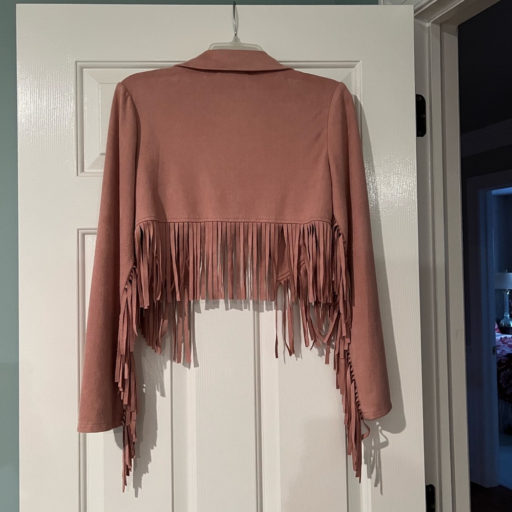 Brand:wild honey. Size small. Pink jacket